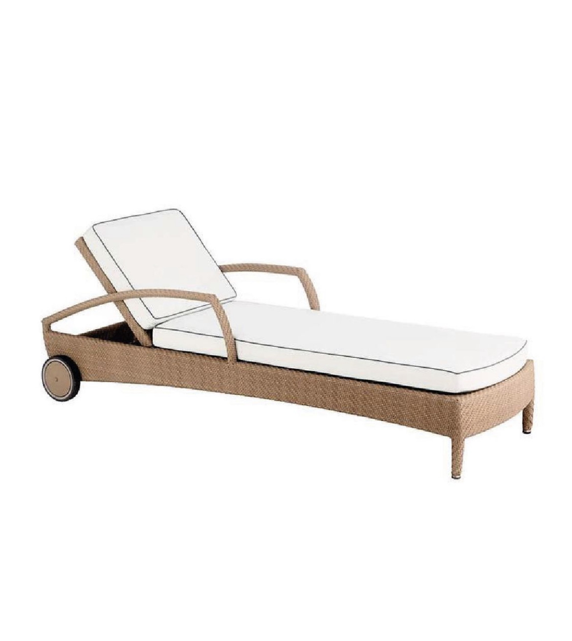 Adjustable Poolside Sunbed with Armrest Manufacturers, Suppliers in Delhi