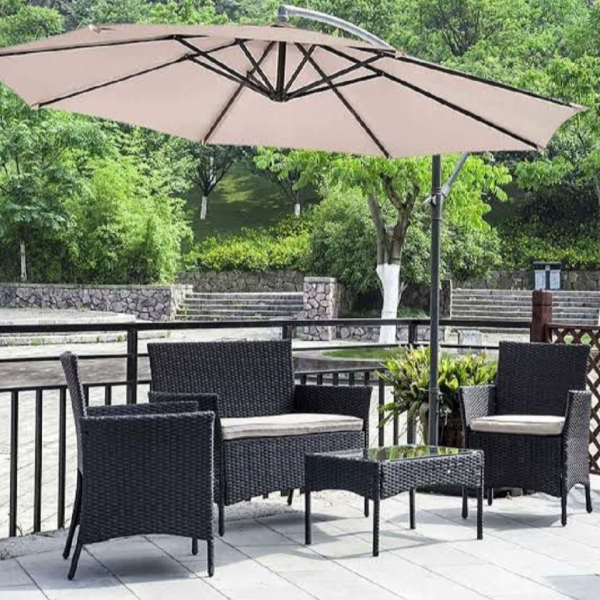 Black Four Seater Outdoor Sofa Set Manufacturers, Suppliers in Delhi