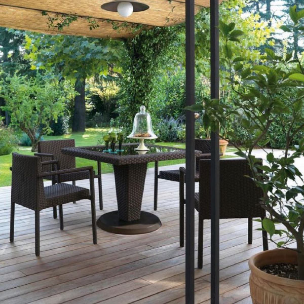 Brown Color Outdoor Dining Set Manufacturers, Suppliers in Delhi