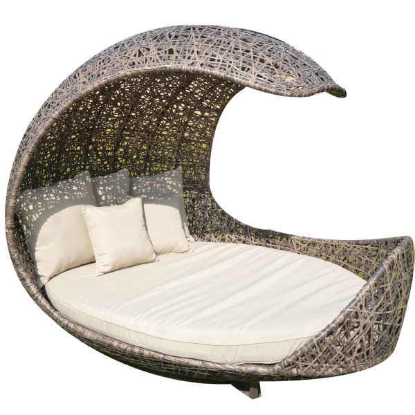 Outdoor Lounger Rattan Terpopuler Sun Bed Manufacturers, Suppliers in Delhi